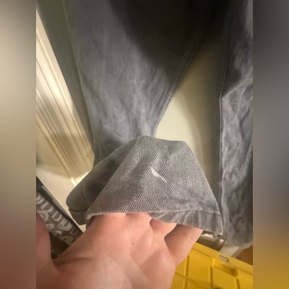 Vintage Levi’s 501 Button Fly Gray Jeans Made in USA W32 L30 - Picture 2 of 9